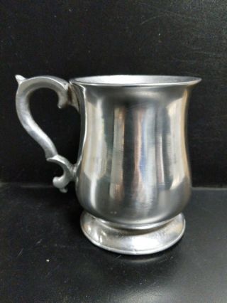 Vintage Pewtarex - Pennsylvania Pewter Tankard Mug Stein - Handmade In Usa