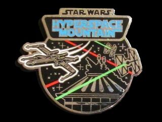 Disney Pin Dlp - Star Wars Attraction - Hyperspace Mountain