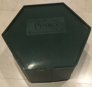 The Piatto Bakery Box Green Cake Pie Baked Goods Carrier Cover Joy Mangano
