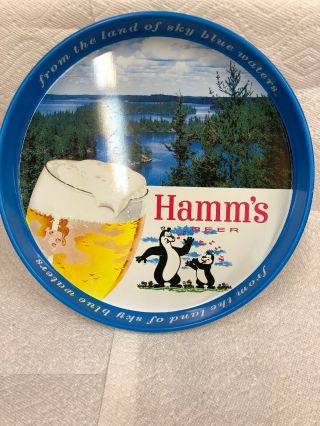 Vintage Hamm’s Beer Serving Tray.