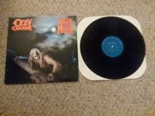 Ozzy Osbourne.  Vinyl Lp.  Bark At The Moon.  Nm.  1983.  Heavy Metal
