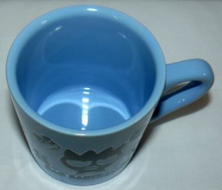 Sanrio 6oz.  Bad Badtz Maru Blue And Black Ceramic Mug Cup 1996 2