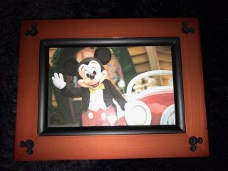Disney Framed Print Mickey Mouse In Toontown,  Disneyland (frame Can Be Hung)