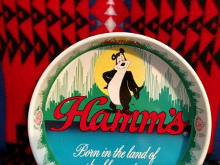 Hamm ' s Beer Metal Tray - 1981 Olympia Brewing Co,  - Tumwater Washington - 13 