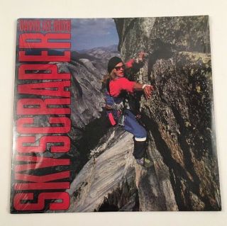 David Lee Roth Skyscraper Vinyl Lp 1988 Van Halen Rock
