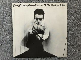 Elvis Costello Alison 7” 45 1977 Uk Pressing Near