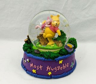 Disney Winnie The Pooh And Piglet Musical Snow Globe