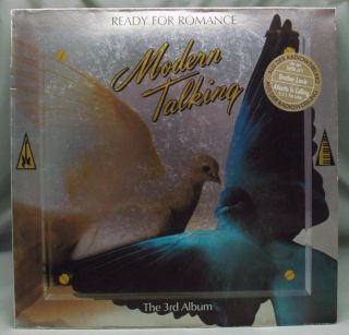 Lp Modern Talking ‎– Ready For Romance 1986 German Press