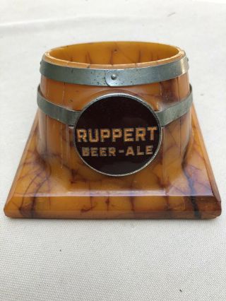 Vintage Ruppert Beer Ale Foam Scraper Base (without Cup)