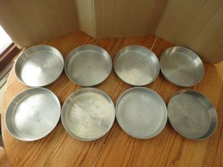 Vintage Mirro Aluminum Cake Pans Set Of 2 1169 M Or M 1169 - 9 X 1 ½ Inch