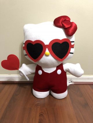 Jumbo 18” Sanrio Cute Standing Hello Kitty Hearts Plush Toy Doll