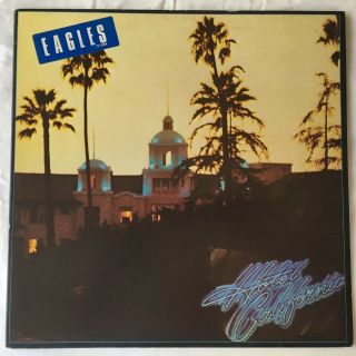 The Eagles - Hotel California - Oz 1976 Asylum Lp With Insert & Poster