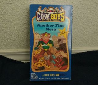 Wild West Cowboys Of Moo Mesa Vhs Tape: Another Fine Mesa (&)