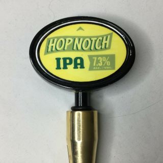 Hopnotch Ipa Brewing Beer Tap Handle 8 " Brass Man Cave Pub Bar Keg