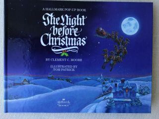 Hallmark The Night Before Christmas Pop Up Book Clement C Moore Tom Patrick