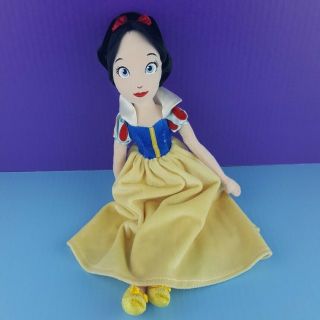 Disney Princess Snow White 15 " Plush Doll Stuffed Embroidered Face