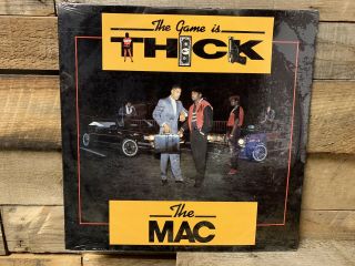 The Mac,  The Game Is Thick,  12 " Vinyl Record 1988 Rare Bay Area