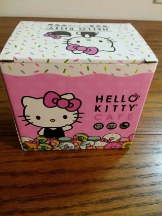 Hello Kitty Cafe Exclusive Ceramic Coffee Cup Tea Mug Rare