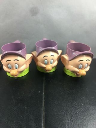 Disney Dopey Plastic 3d Cups / Mug Ringling Brothers And Barnum & Bailey