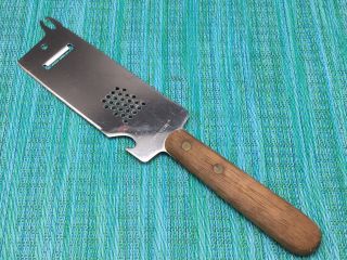 Vtg Kitchen Wizard Combo Multi Tool Knife Barware Opener Zester Grater Slicer