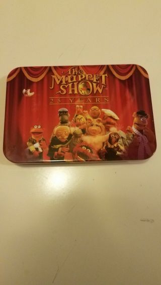 Jim Henson’s The Muppet Show 25 Years 2 Decks Playing Cards With Tin Rix 2003