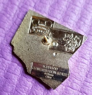 Disney State Character Pin Connecticut Ichabod Crane Constitution State 2