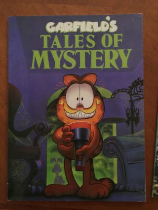 Garfield ' s Tales of Mystery & Garfield ' s Ghost Stories Picture Books Softcover 2