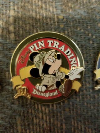 Disney Pin Trading Night Dlr Disneyland 10th Anniv - Mickey Adventureland Safari