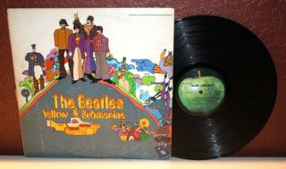 The Beatles Yellow Submarine Lp Vinyl Apple Records Sw 153 R19