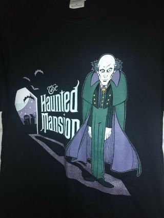 Walt Disney World The Haunted Mansion T - shirt Size Medium M 2