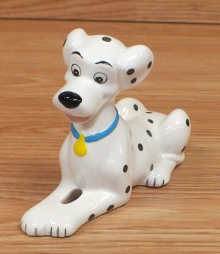 Disney 101 Dalmatians " Perdita " Ceramic Collectible Dog Figurine Read