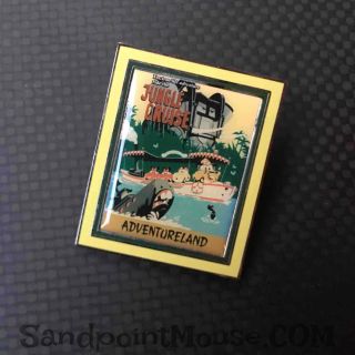 Disney Pixar Cars Adventureland Attraction Posters Jungle Cruise Pin (uv:82466)