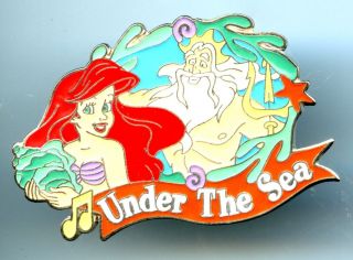 Disney Store - Magical Musical Moments - Under The Sea (ariel & King Triton) Pin
