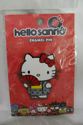 Hello Sanrio Hello Kitty Omatsuri Enamel Pin (world Market Exclusive)