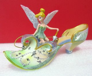 Disney Starlight Dreams Tinker Bell Once Upon A Slipper Shoe Ornament