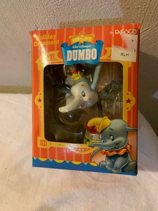 Walt Disney Dumbo Christmas Ornament By Enesco
