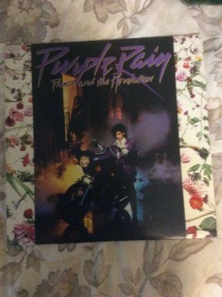 Prince Purple Rain Vinyl Lp Vg,  With Poster