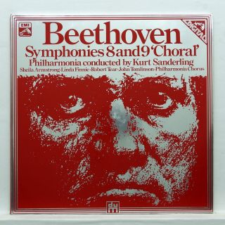 Kurt Sanderling - Beethoven Symphony No.  9 Emi Sls 5244 Digital 2xlps