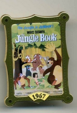 Disney 12 Months Of Magic The Jungle Book Movie Poster Pin