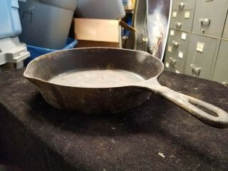 Vintage Wapak 101a No.  8 10 " X 2 - 1/4 " Deep Cast Iron Skillet Pan
