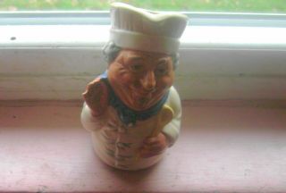 Vintage 1986 Royal Doulton The Chef 3 1/2 Inch High Toby