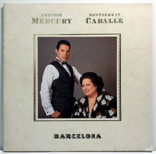 Mercury/caballÉ - Barcelona - Eu Gatefold 1st Press/polydor 837277 - 1/vg (m125