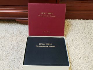 1953 Holy Bible Complete Testament Kjv 16 Rpm 26 Records Audio Book
