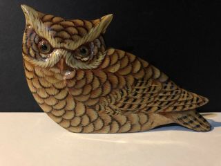Vintage Owl Napkin Holder