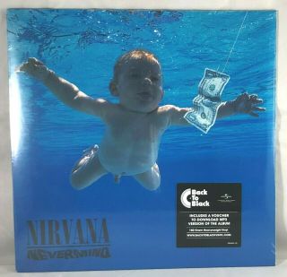 Nirvana - Nevermind Back To Black Heavyweight 180g Remaster Vinyl Eu