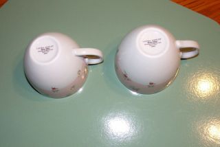 LAURA ASHLEY Set of 2 Cup Mugs Petite Fleur 3