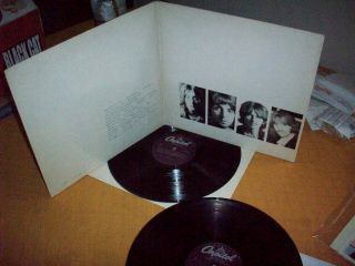The Beatles,  The White Album,  1978 Capitol Press.  VG To VG,  Cond.  With Inserts 3