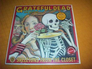 Grateful Dead,  Skeletons From The Closet,  2019 White Vinyl Press.  Cond.