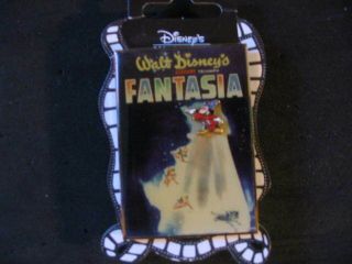 Disney Sorcerer Mickey Fantasia Poster Dsf Ptd Le 300 Pin