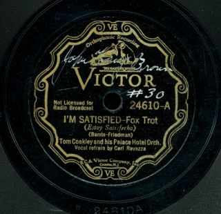 78tk - Dance - Victor 24610 - Tom Coakley & Orch/ray Noble & Orchestra